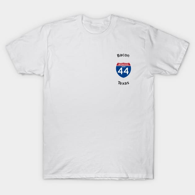 Bacon, Texas T-Shirt by Artimaeus